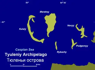 L'Archipel Tyulen'i.