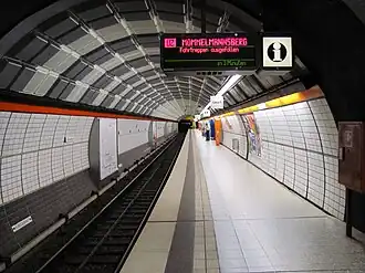 Image illustrative de l’article Gänsemarkt (métro de Hambourg)