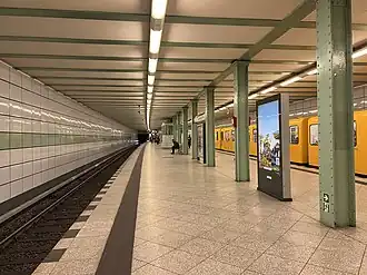 Le quai central.