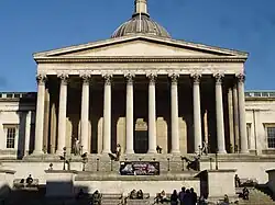 Le bâtiment principal de UCL.