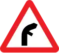 Intersection à virage