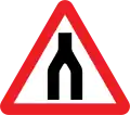 Fin de route à chaussées séparées