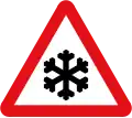 Verglas ou congères de neige