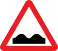 Chaussée déformée