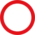 Circulation interdite