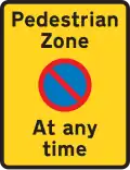 Rappel de l'interdiction de stationner