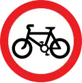 Interdit aux cycles