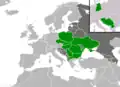 Carte montrant quels pays ont eu un président à l'Assemblée générale de l'ONU[Quand ?].