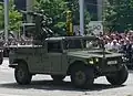 URO VAMTAC avec un lance-missiles sol-air Mistral