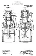 Moteur à combustion interne, 1913