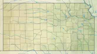 Voir sur la carte topographique du Kansas