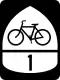 Bouclier route cyclable