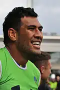 Sébastien Vahaamahina, rugbyman.