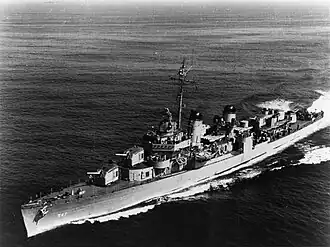 illustration de USS Cowell (DD-547)