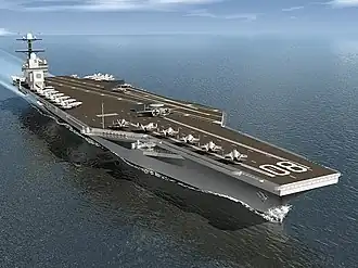 illustration de USS Doris Miller (CVN-81)