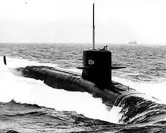 illustration de USS George C. Marshall (SSBN-654)