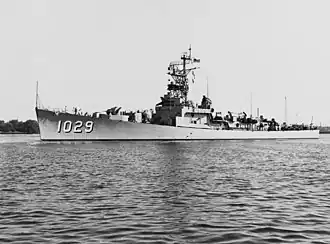 illustration de USS Hartley (DE-1029)