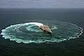 L'USS Independance (LCS-2) effectuant un demi-tour rapide.