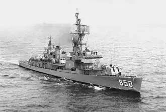 illustration de USS Joseph P. Kennedy Jr. (DD-850)