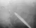 Safran supérieur de la barre de direction du Thresher photographié en octobre 1964.