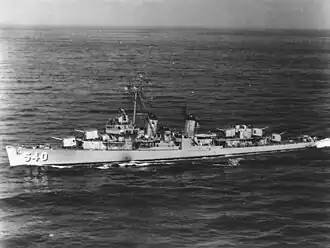 illustration de USS Twining (DD-540)