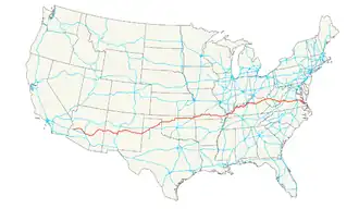 Image illustrative de l’article U.S. Route 60