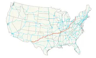 Image illustrative de l’article U.S. Route 62