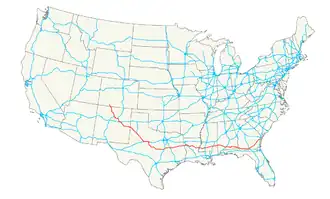 Image illustrative de l’article U.S. Route 84