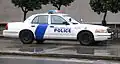 Une Ford Crown Victoria&nbsp;du FPS.