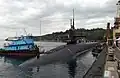 L'USS&nbsp;Nebraska&nbsp;(SSBN-739) à quai.