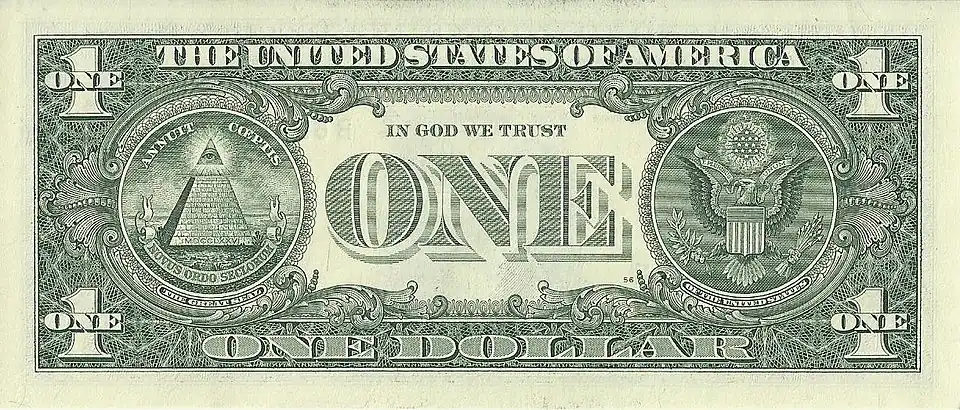Billet d'un dollar américain