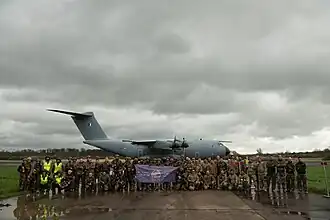 En 2024 lors de l'exercice Razorback le 25e régiment du génie de l'air.