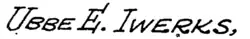 signature d'Ub Iwerks