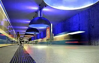 Station Westfriedhof.