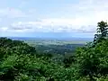 Une vue du haut du parc.