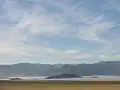Vue des monts Katoun à partir de la steppe d'Ouïmon au sud