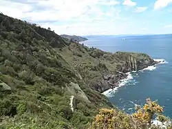 Vue sur la pointe.