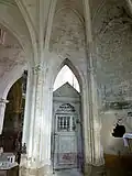 Chapelle latérale sud, côté nord.