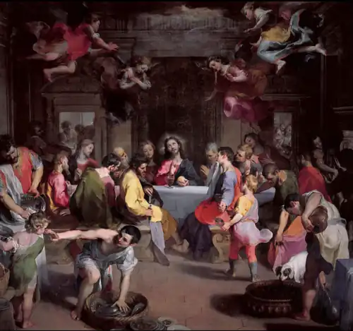La Cène de Federico Barocci à l’intérieur du Duomo