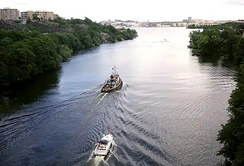Ulvsundasjön.