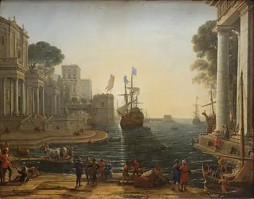 Ulysse remettant Chryséis à son père,Claude Lorrain