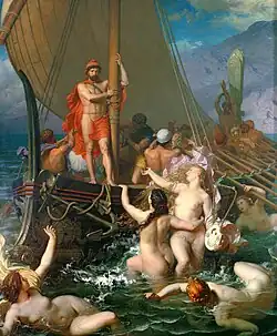 Léon Belly, Ulysse et les Sirènes (1867).