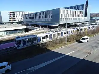 La station EPFL.