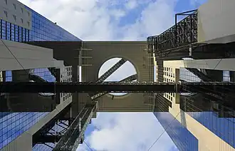 Observatoire vu de dessous.