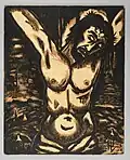 Un Christ en Bretagne (1971), Musée d'art et d'histoire de Saint-Brieuc.