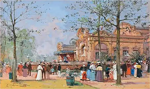 Un coin du casino de Vichy