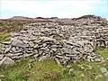 Hillfort Tre'r Ceiri sur les pentes du Yr Eifl. Un emplacement de maisons de l'âge du fer.