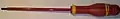 Tournevis Facom 4.0X150 isolé pour 1&nbsp;000&nbsp;V.