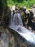 Une des petites chutes de la Coulisse.