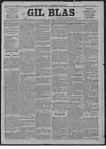 Une du journal, 29 janvier 1884